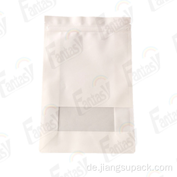 Kraftpapier-Zip-Verschluss-Tasche Kraftpapier-Tasche